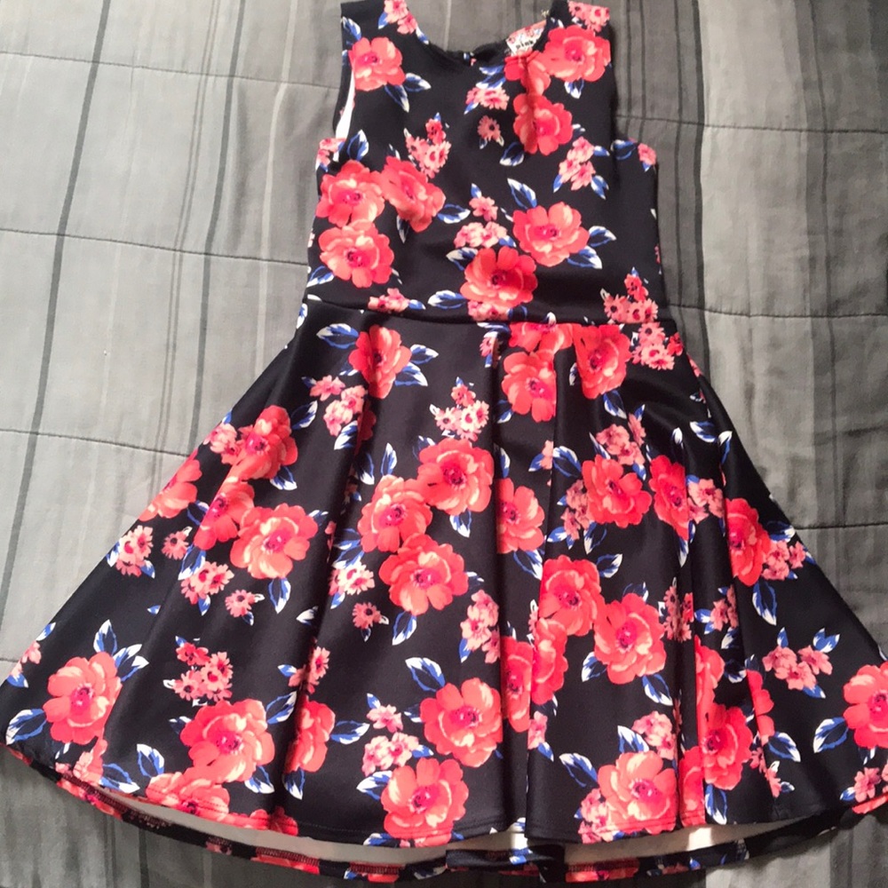 Floral mini dress